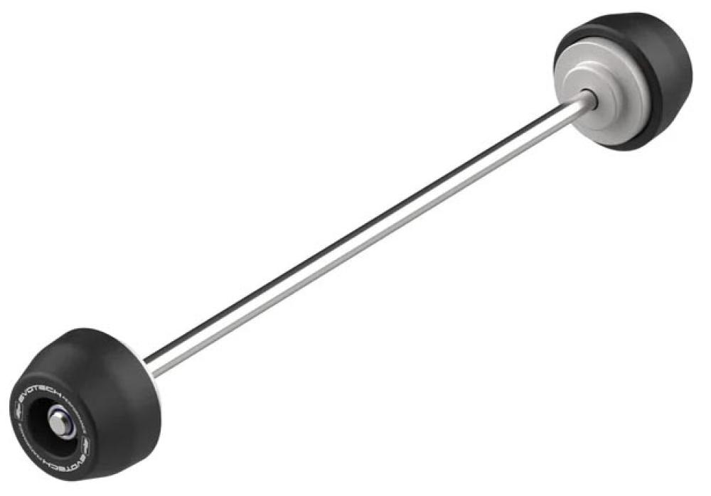 Ducati front axle protector from Evotech Performance